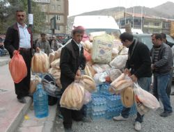 Van’a yardım Yağmuru